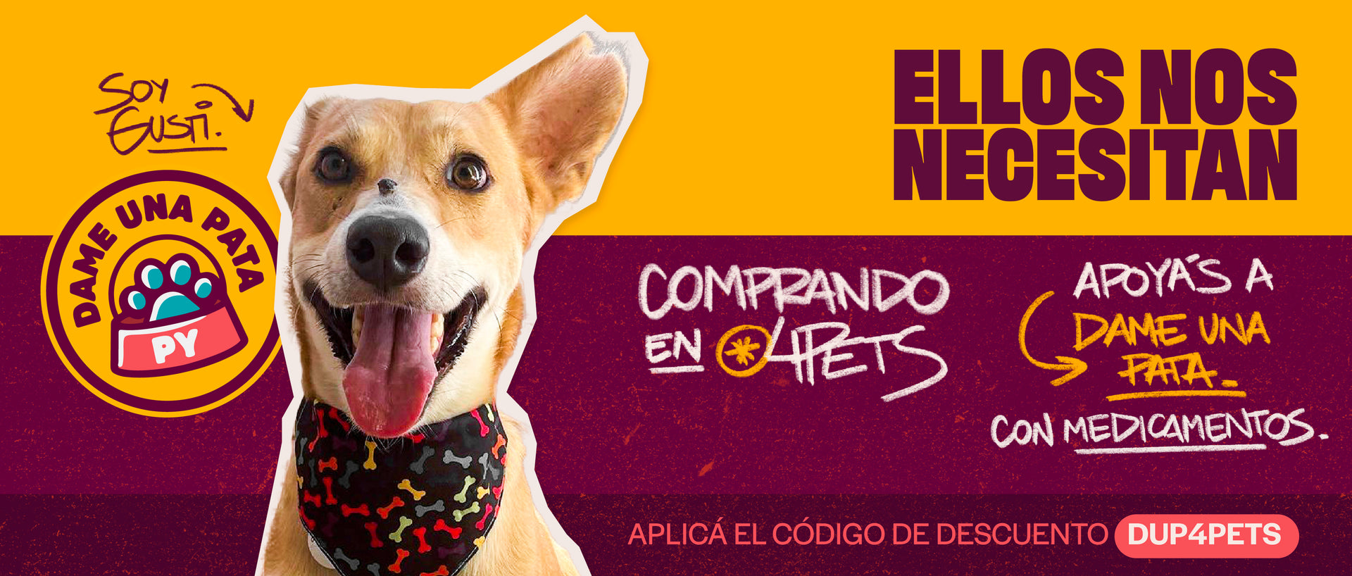 Dame una Pata x 4Pets