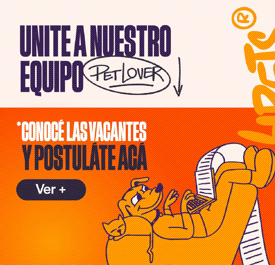 Unite a nuestro equipo PetLover